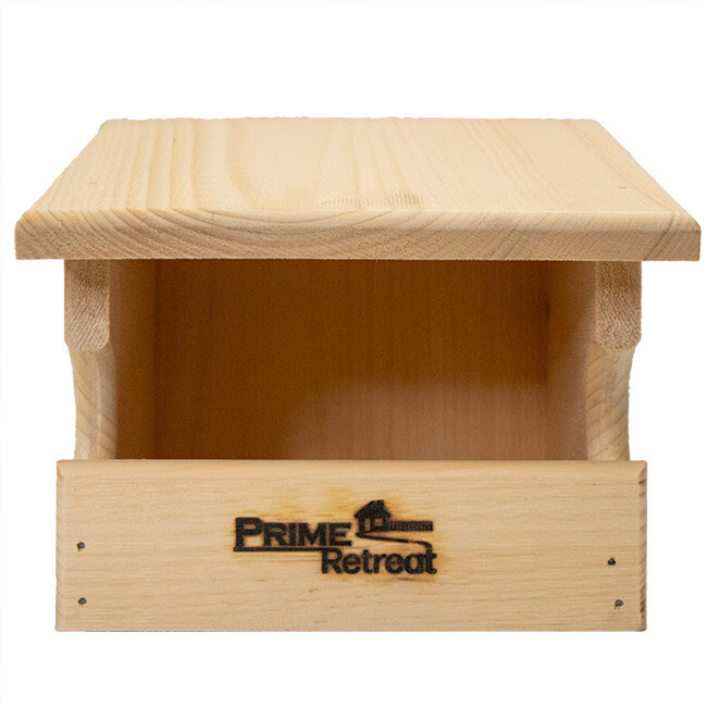 Pine Open Nesting Box 10"W x 10"D x 9"H