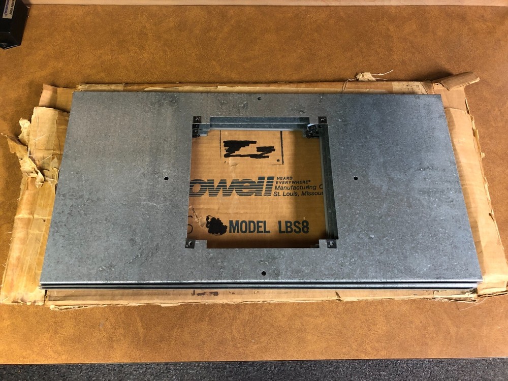 (6) Lowell LBS8 8" Speaker Tile Bridge Support