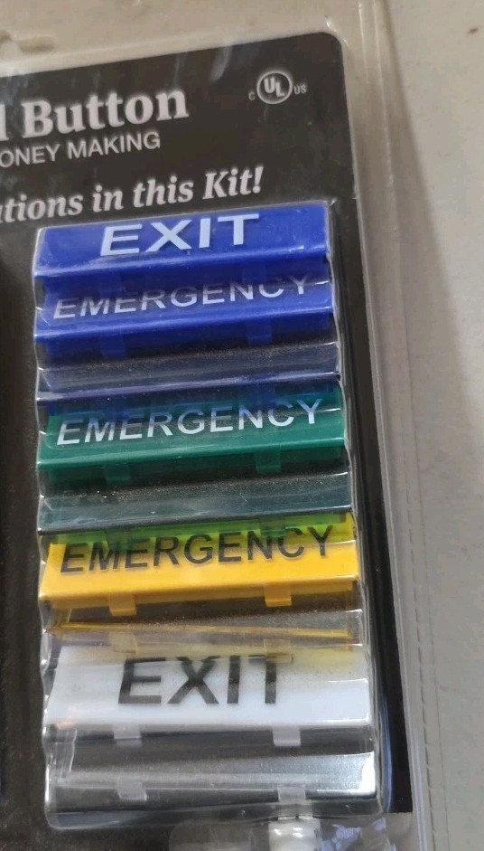 STI Universal Button Exit Kit Over 300 Combinations Time Saving Money Making NEW