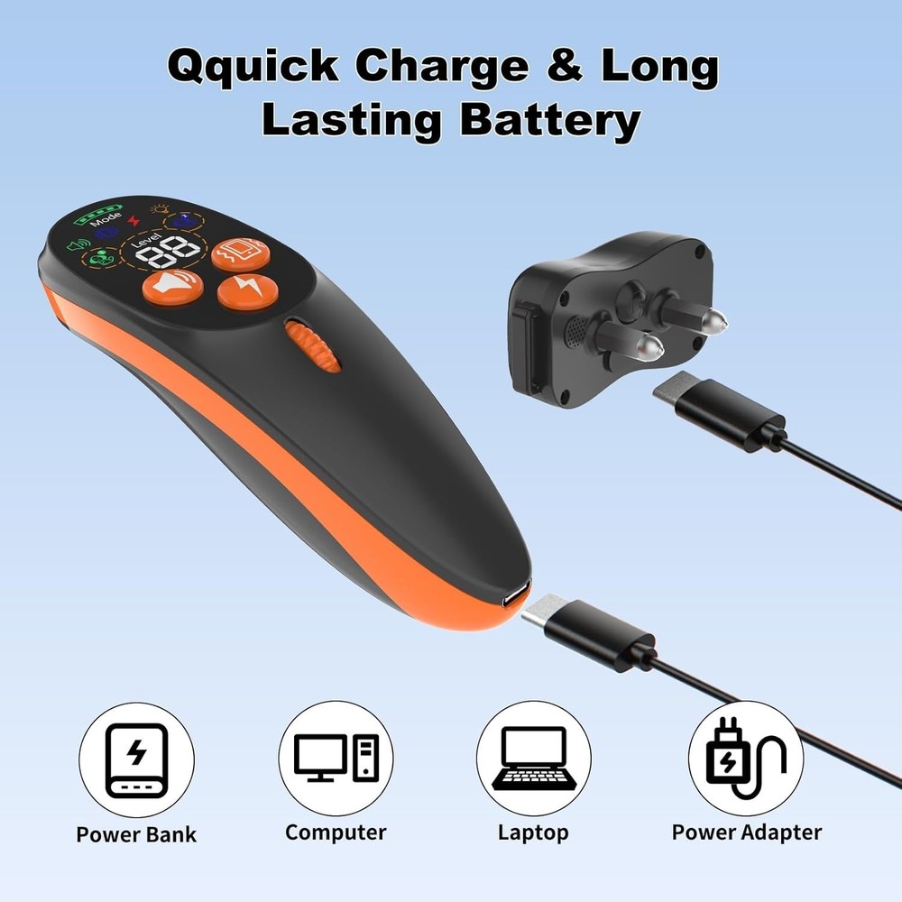 Dog Shock Collar with Remote Control - 4200 FT Remote Control Range, 15-125LBS