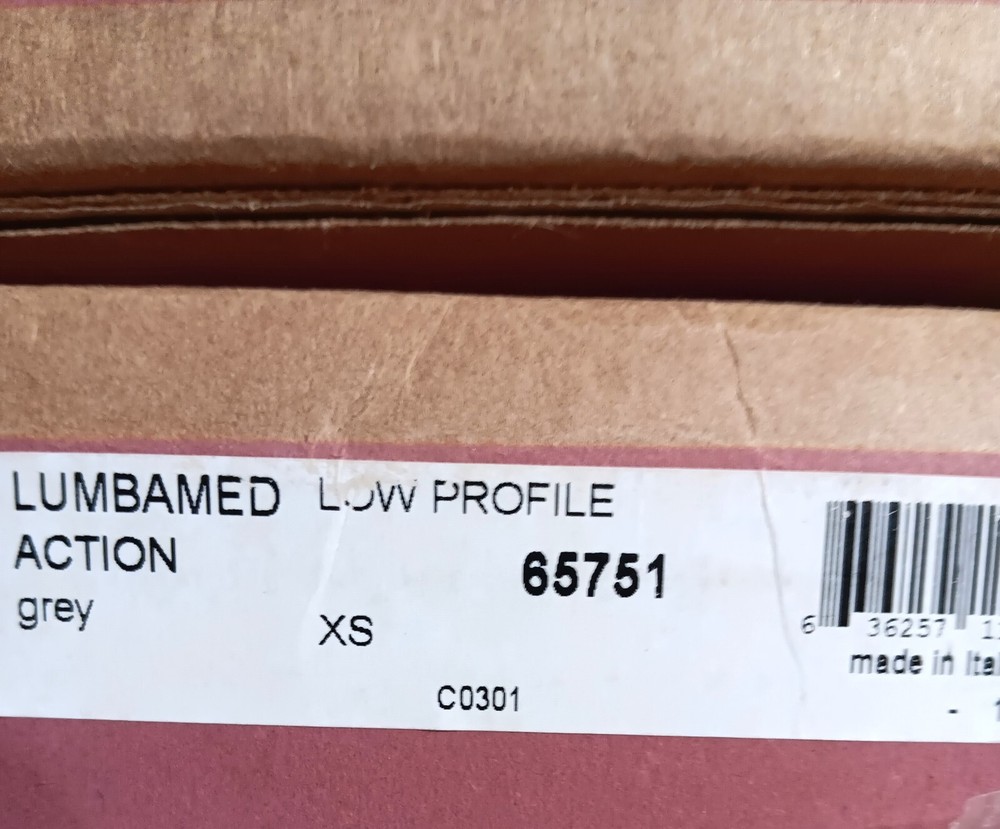 Compression Back Brace - Medi Lumbamed Action -Low- Adjustable Back Support -NIB