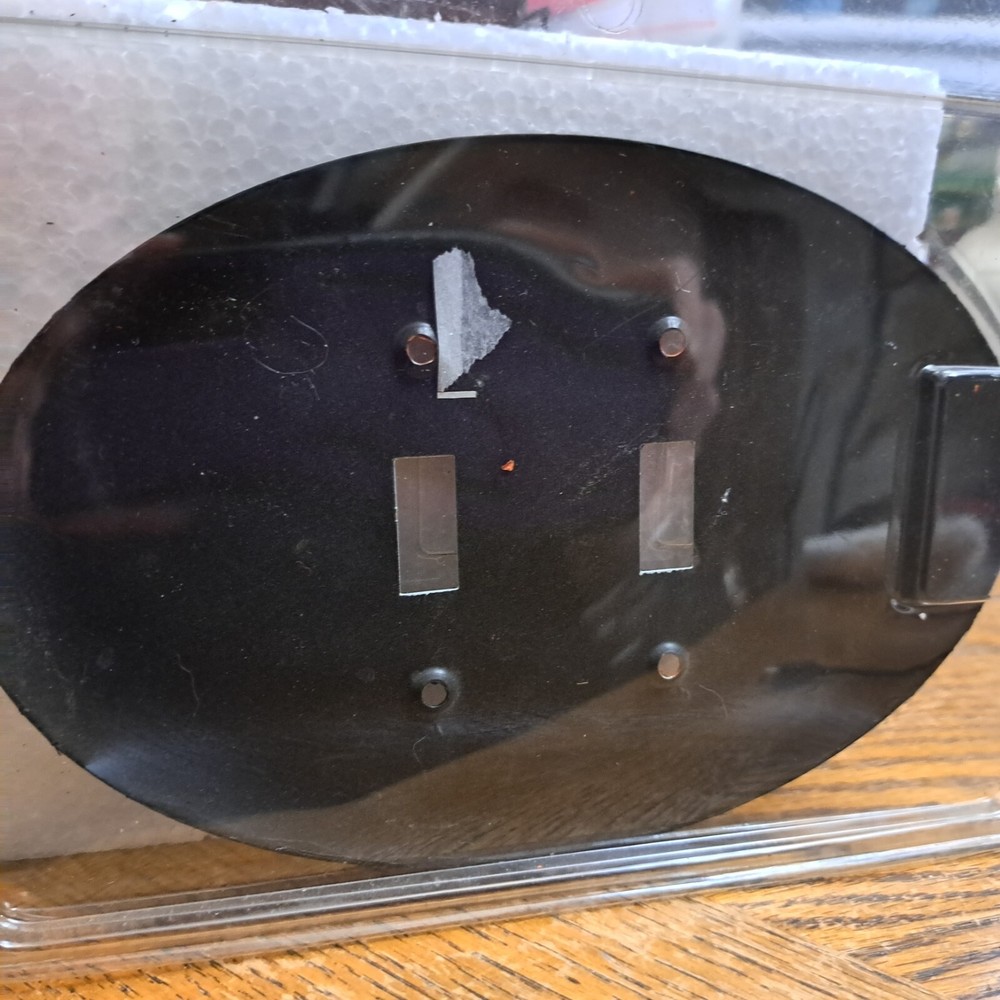 Oval Hot Rod Garage Double Switch Plate