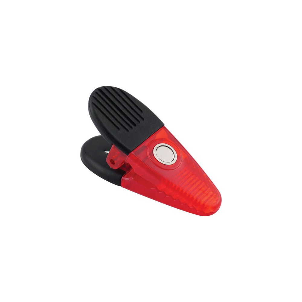 Master Magnetics 07520 3.5" Red Magnetic Clips 2 Count