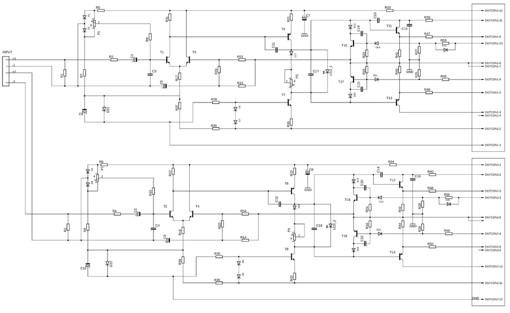 Sansui F-2624 Driver board 2024 remake