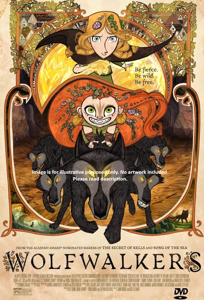 Wolfwalkers (2020) DVD - Read Description