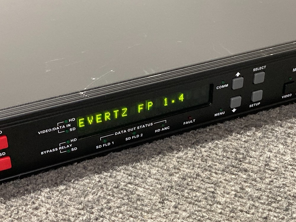 Evertz HD9084 HDTV Caption Encoder w/ Power Cord