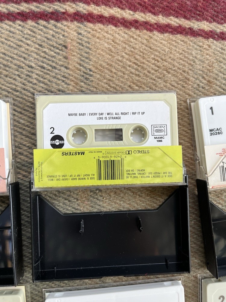 Buddy Holly cassette lot