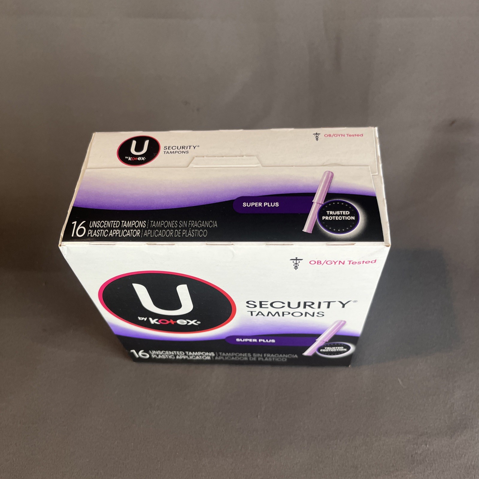 U by Kotex Super Plus Security Tampons, 16ct, Unscented - Discontinued