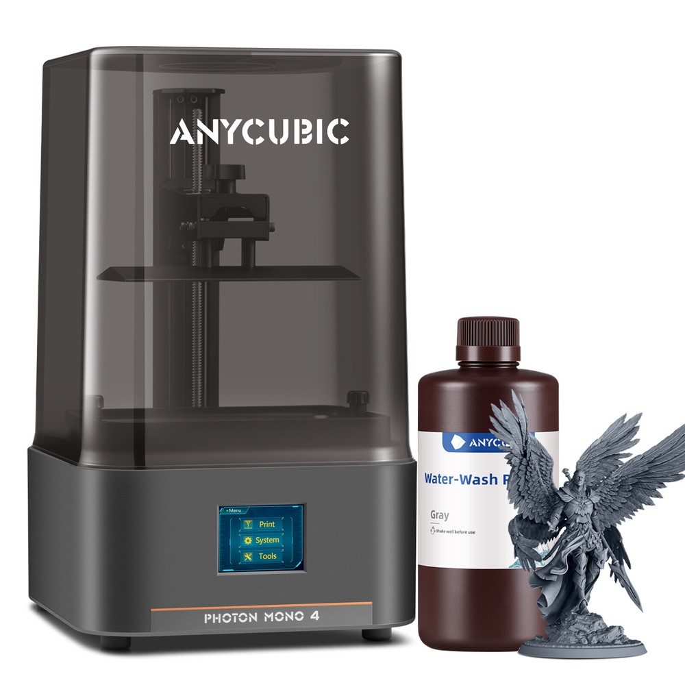 ANYCUBIC Photon Mono 4 EB Version LCD 3D Printer 10k High Resolution 70mm/s