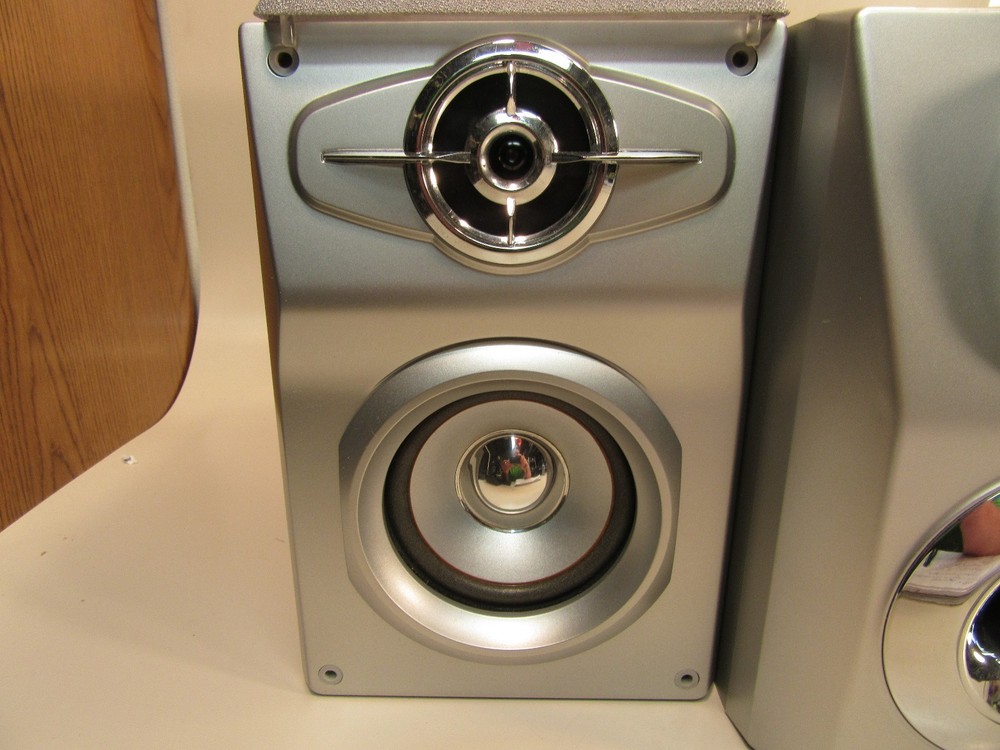 Three Sharp Component Speakers