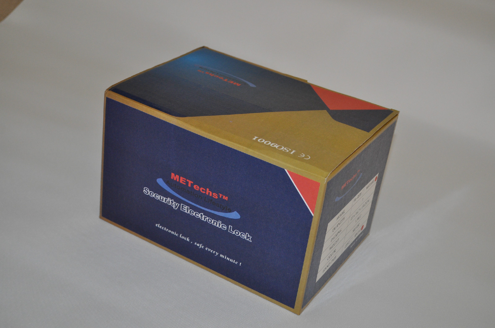 RFID Keyless Electronic Lock: Weatherproof, Battery Operated, Programmable, RH