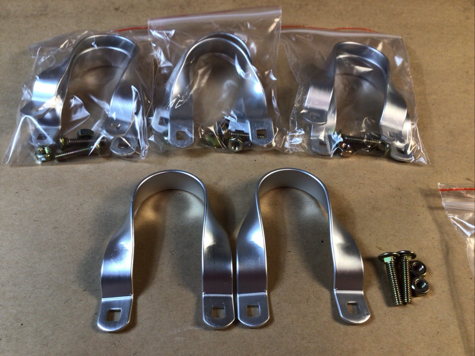 (80) Cross Connects - Purlin Clamps for Greenhouse - High Tunnel Pipe Connector