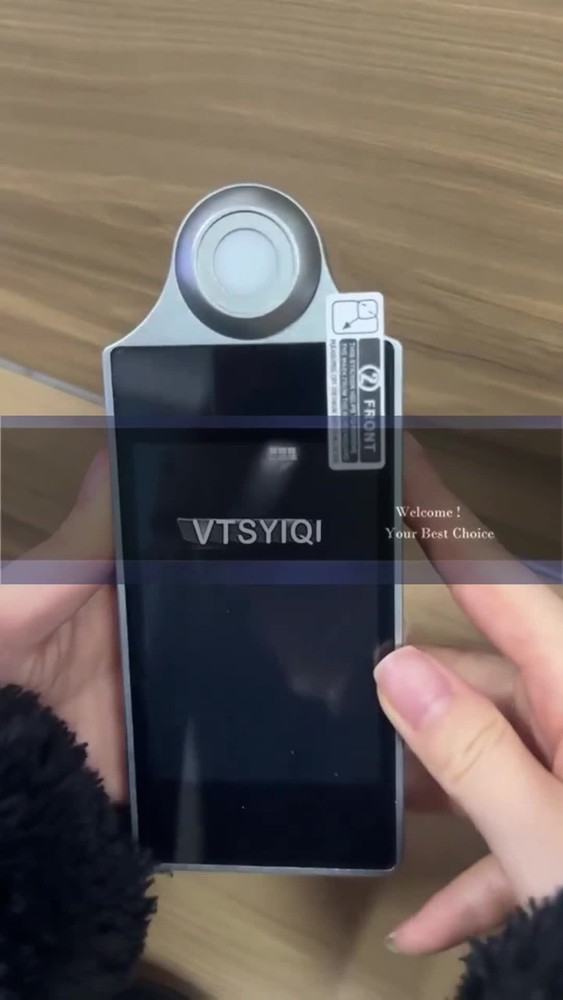 Spectral Illuminance Meter Light Spectrometer with Type-C Interface Touch Screen