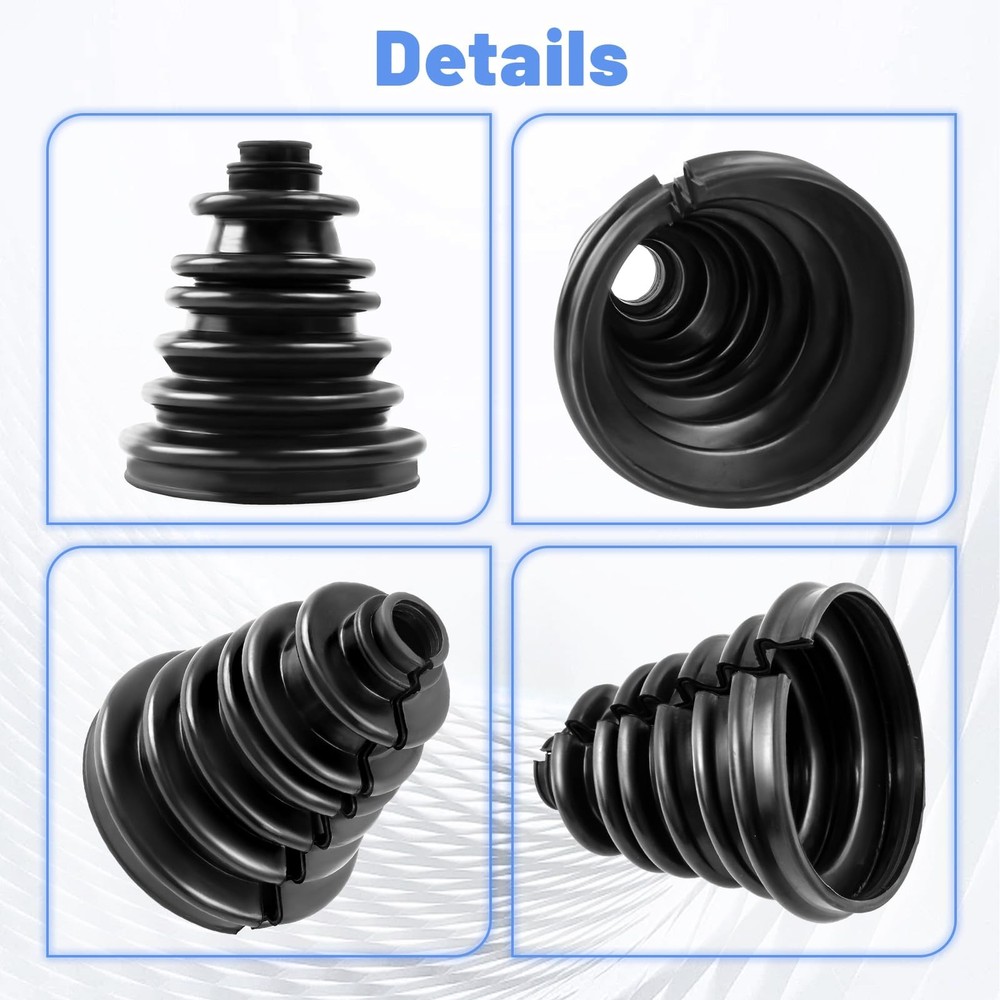 Universal CV Boot Kit Split Joint Gaiter Stretchable Replacement Car Auto Parts