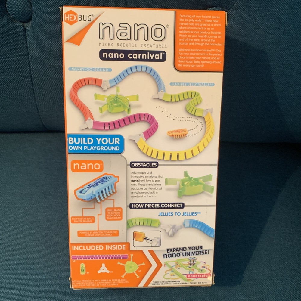 HEXBUG Nano Carnival Set Micro Robotic Toy Brand New