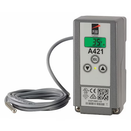 Johnson Controls A421abd-02C Temperature Control, Close On Rise, Open On Rise,