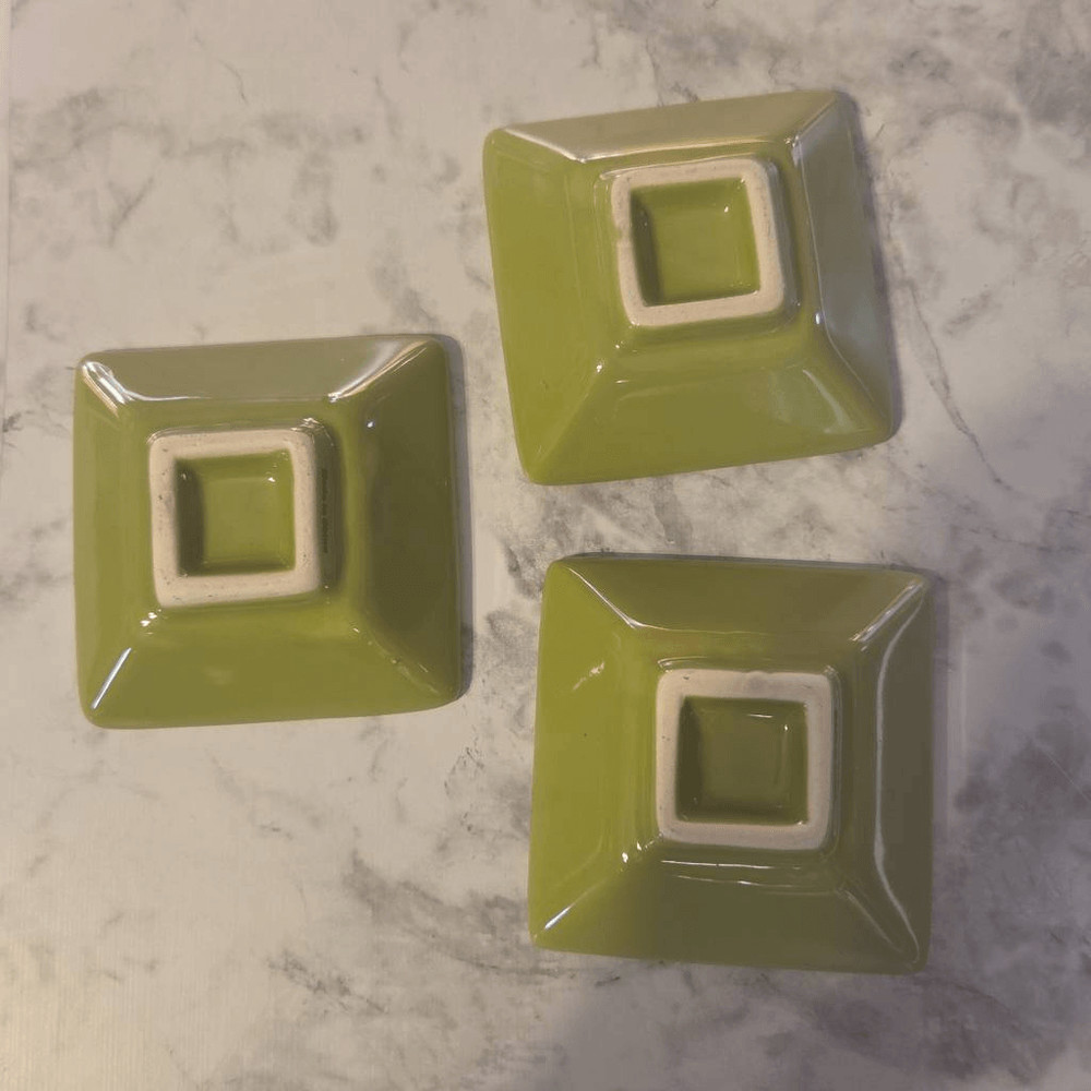 Lime Green Condiment Dishes