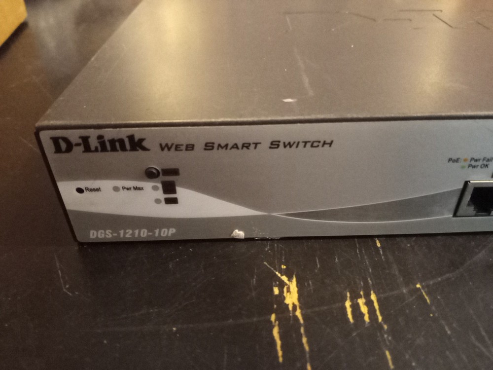 D-Link DGS-1210-10P Smart Managed Poe Switch Refurbished