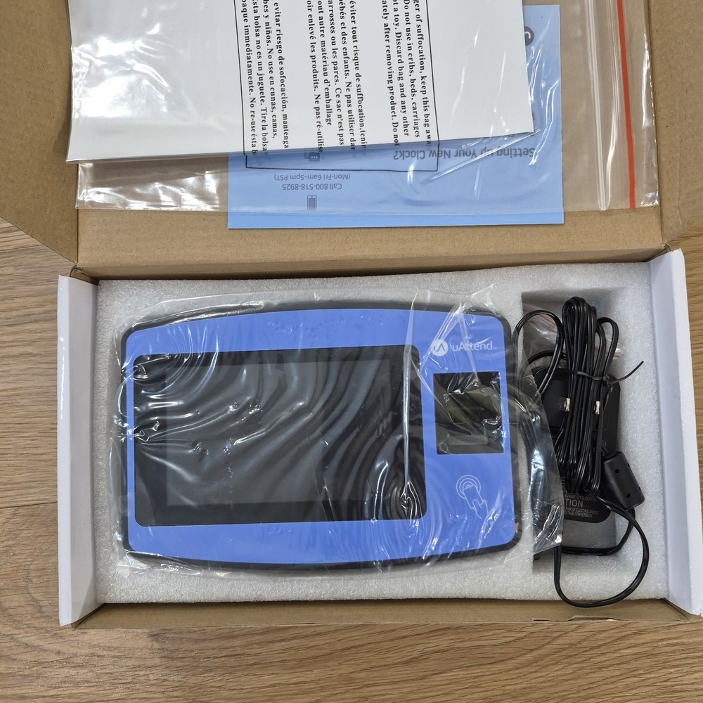 uAttend NX2500 Cloud Connected Biometric Attendance System Fingerprint TimeClock