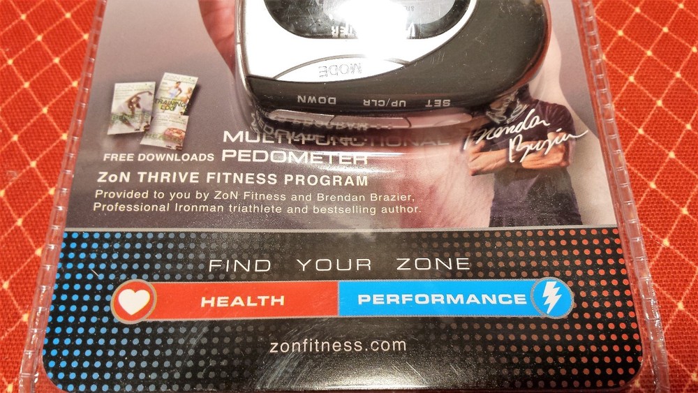 ZON MULTI-FUNCTIONAL PEDOMETER -- NEW IN PACKAGE