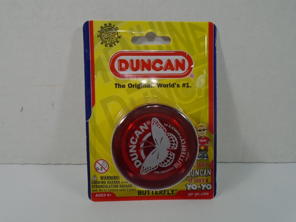 2023 DUNCAN--RED BUTTERFLY YO YO (NEW)