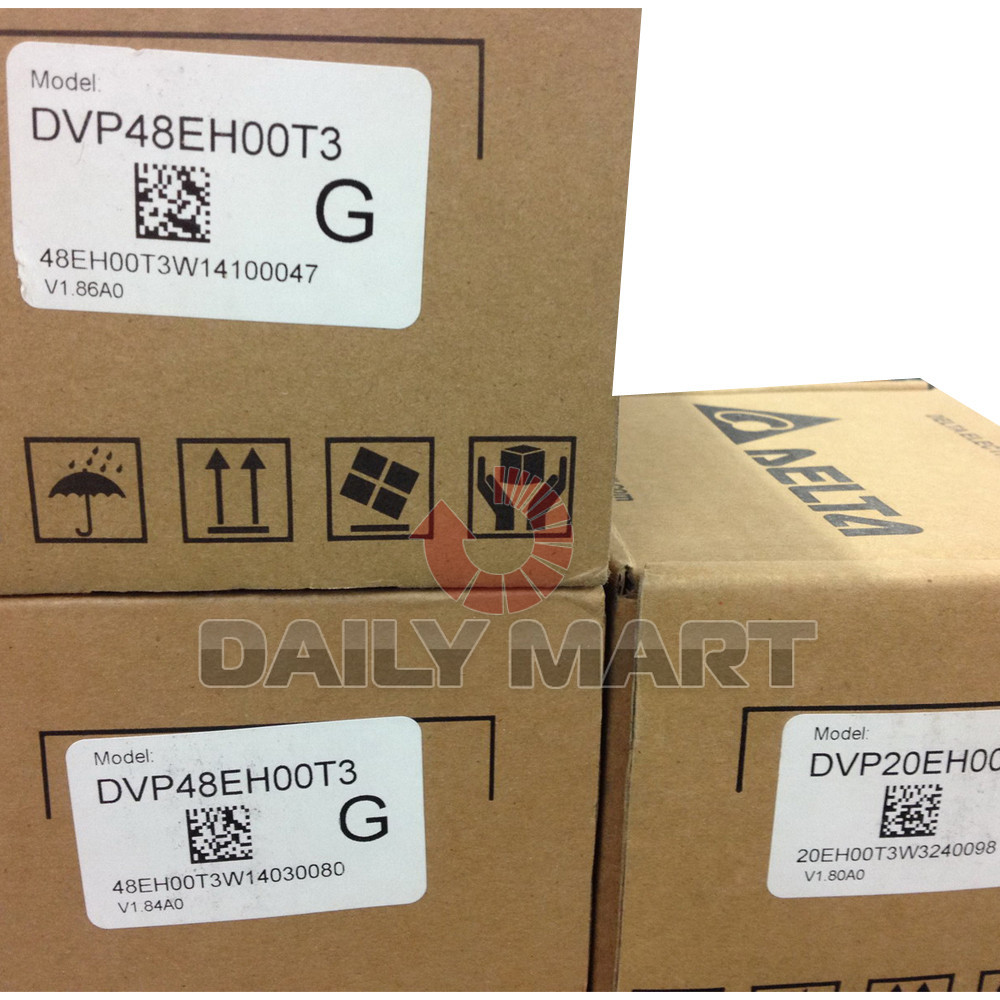 DELTA NEW DVP48EH00T3 PLC Module NPN Transistor Programmable Controller AC Power