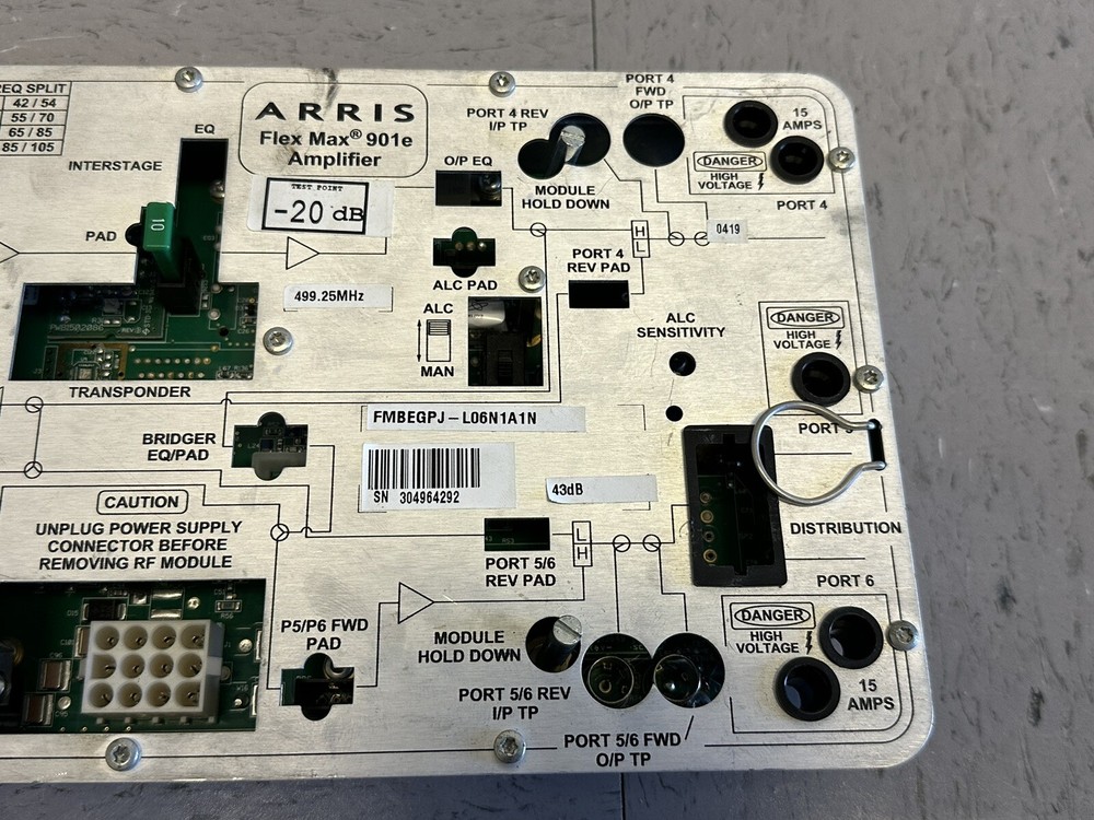 Arris FMBEGPJ-L06N1A1N Flex Max901e Amplifier Module