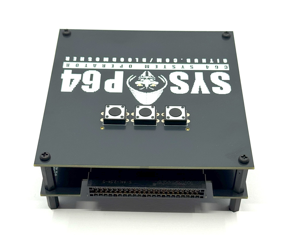 SYSOP-64 Commodore C64 Linux Cartridge Fully Assembled