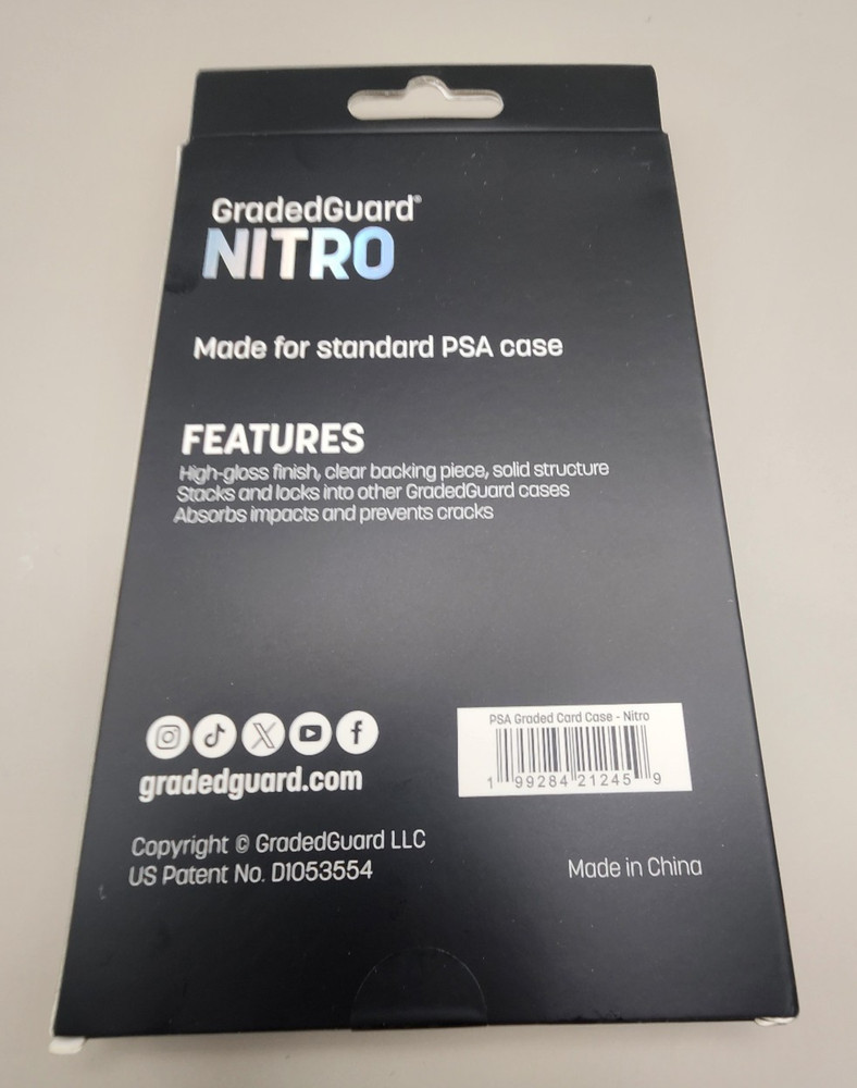GradedGuard PSA Graded Card Case Guard Protector Nitro Limited Edition