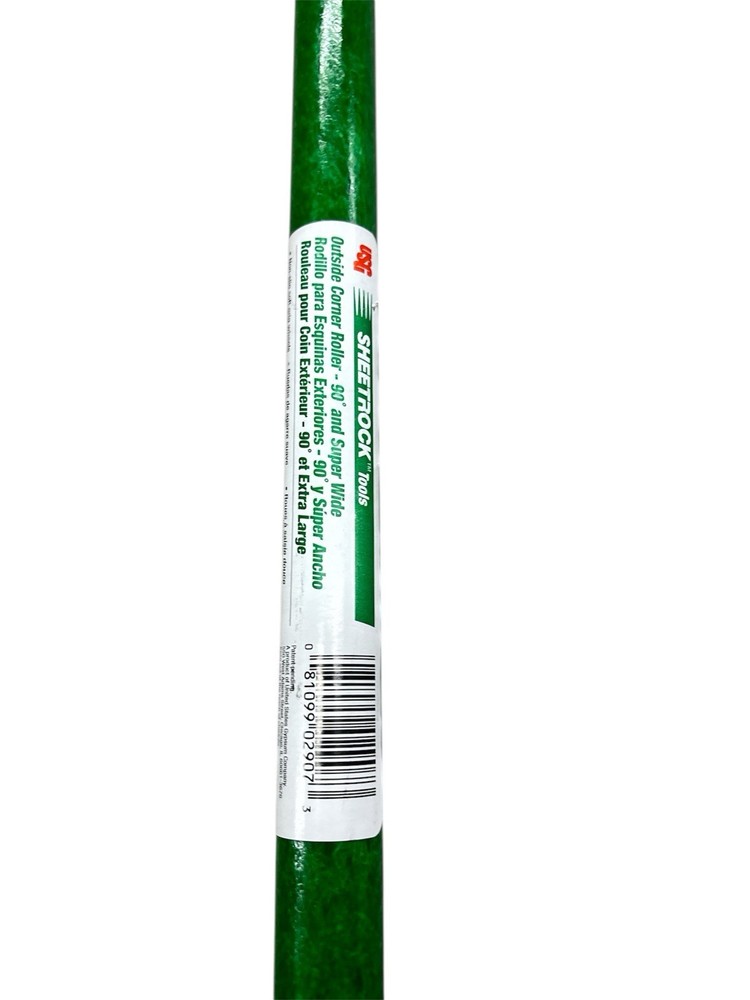 USG Sheetrock 90° Corner Roller For Outside Drywall Corner Bead Green