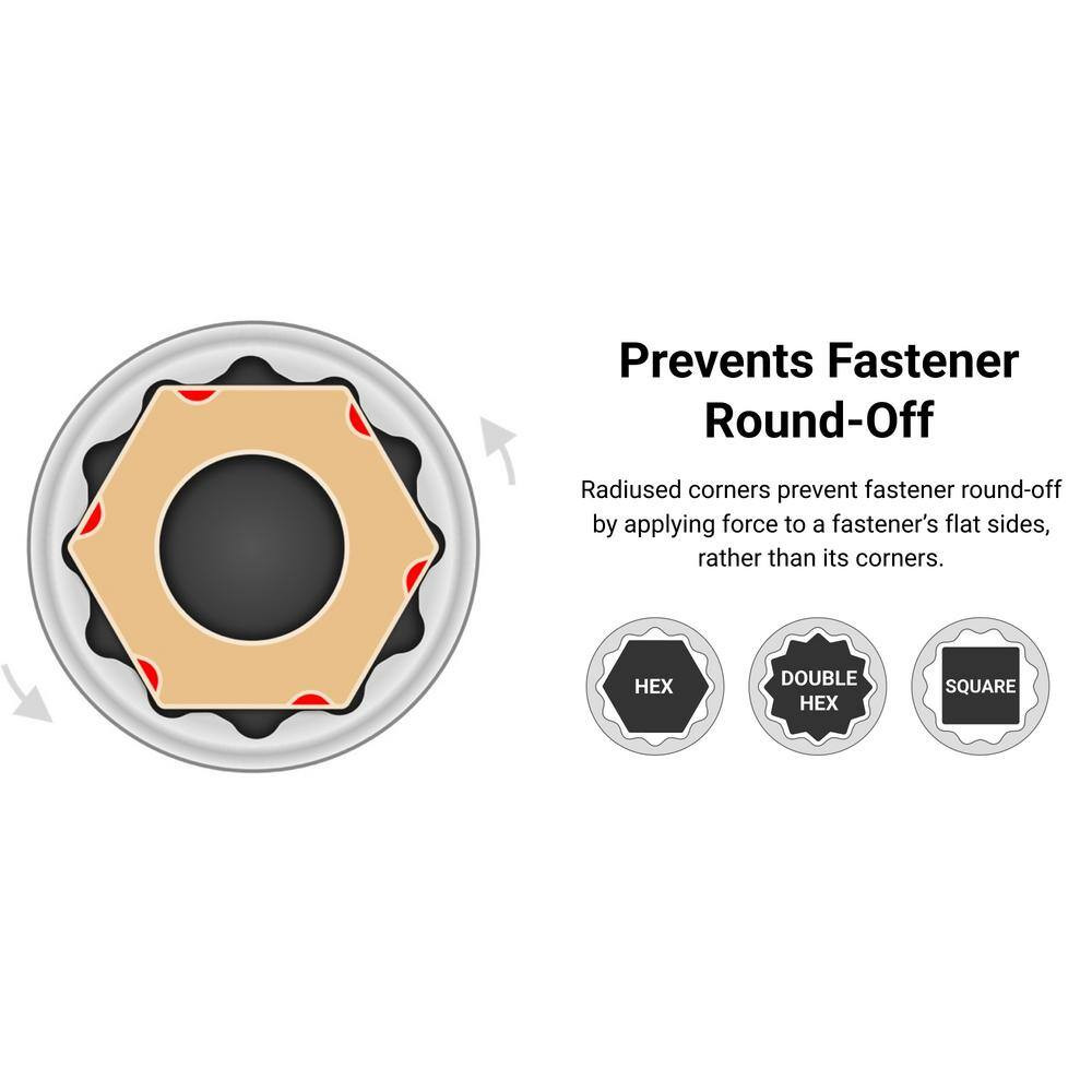 1/2 In. Drive X 32 Mm Deep 12-Point Socket