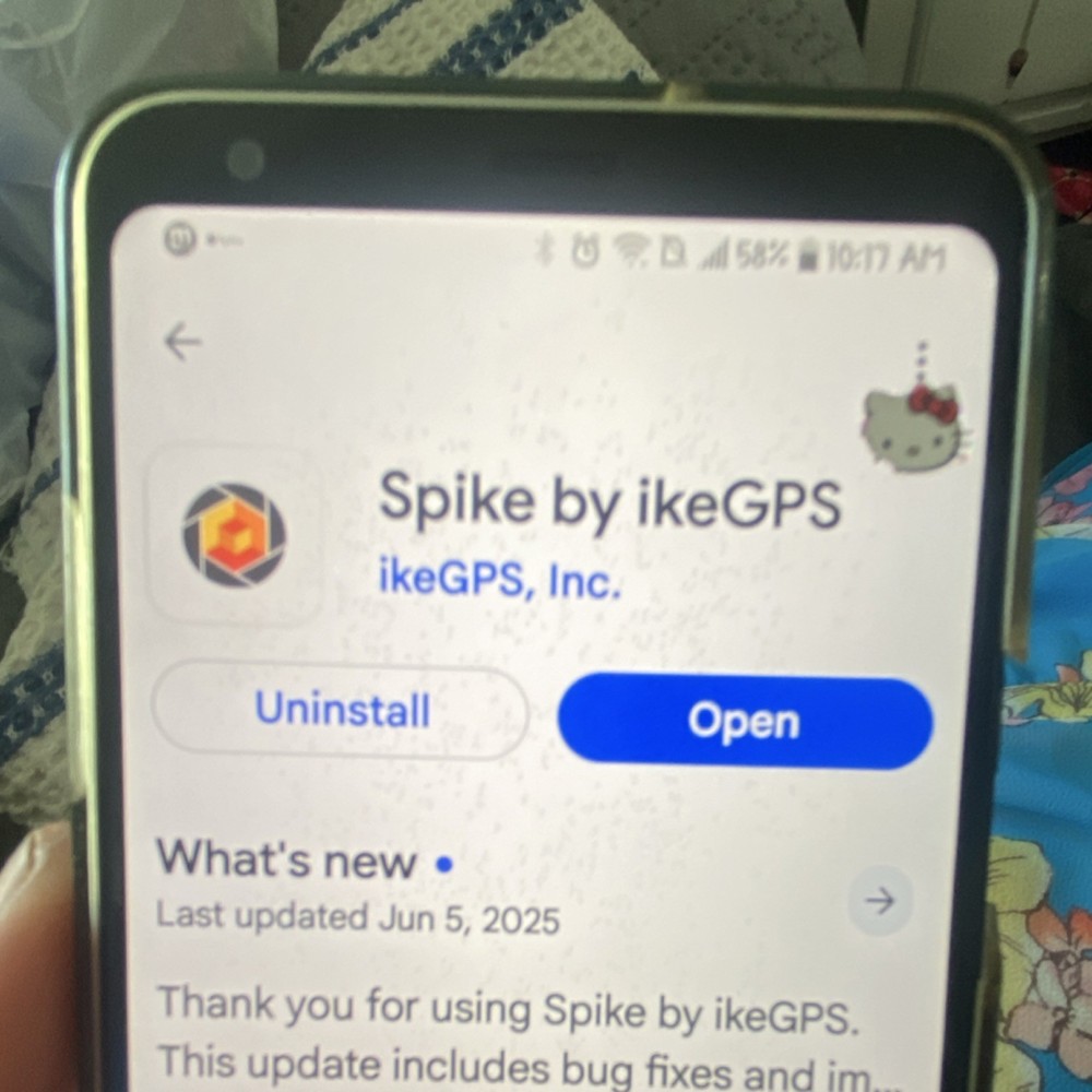 ikeGPS Spike Laser Measurement Device Bluetooth for Mobile Data Collection