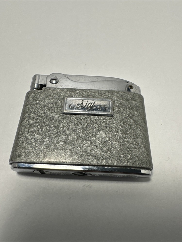 Ronson Adonis Flat Lighter Engraved Sigi