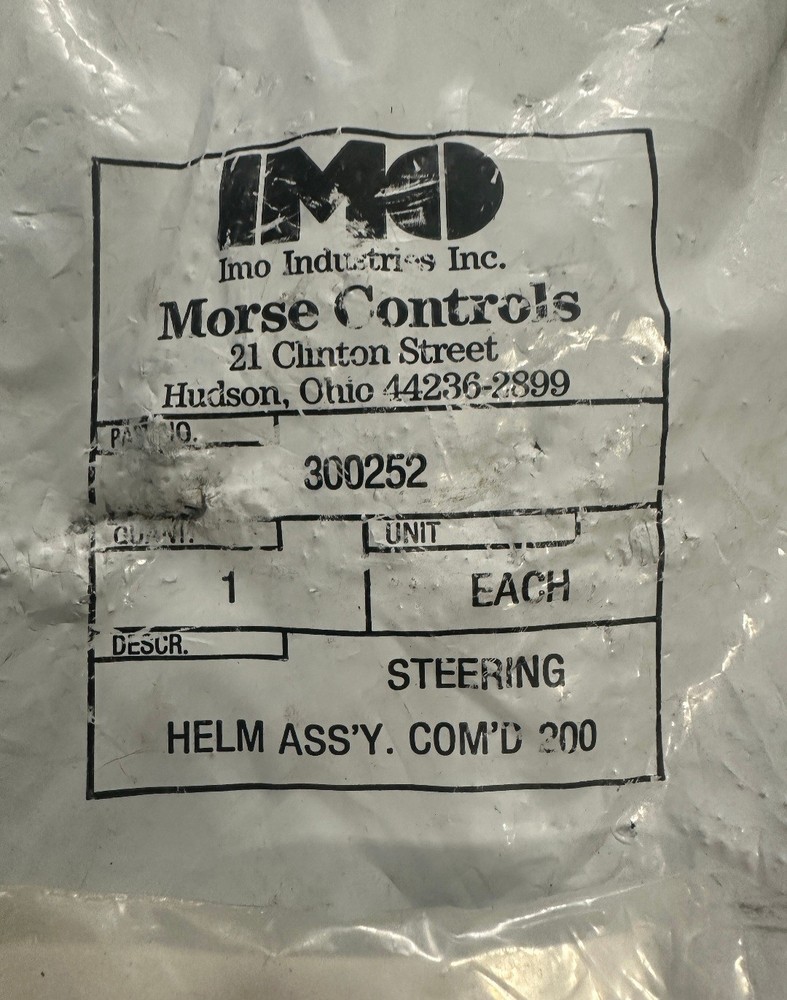 Teleflex Racksystem Steering Helm