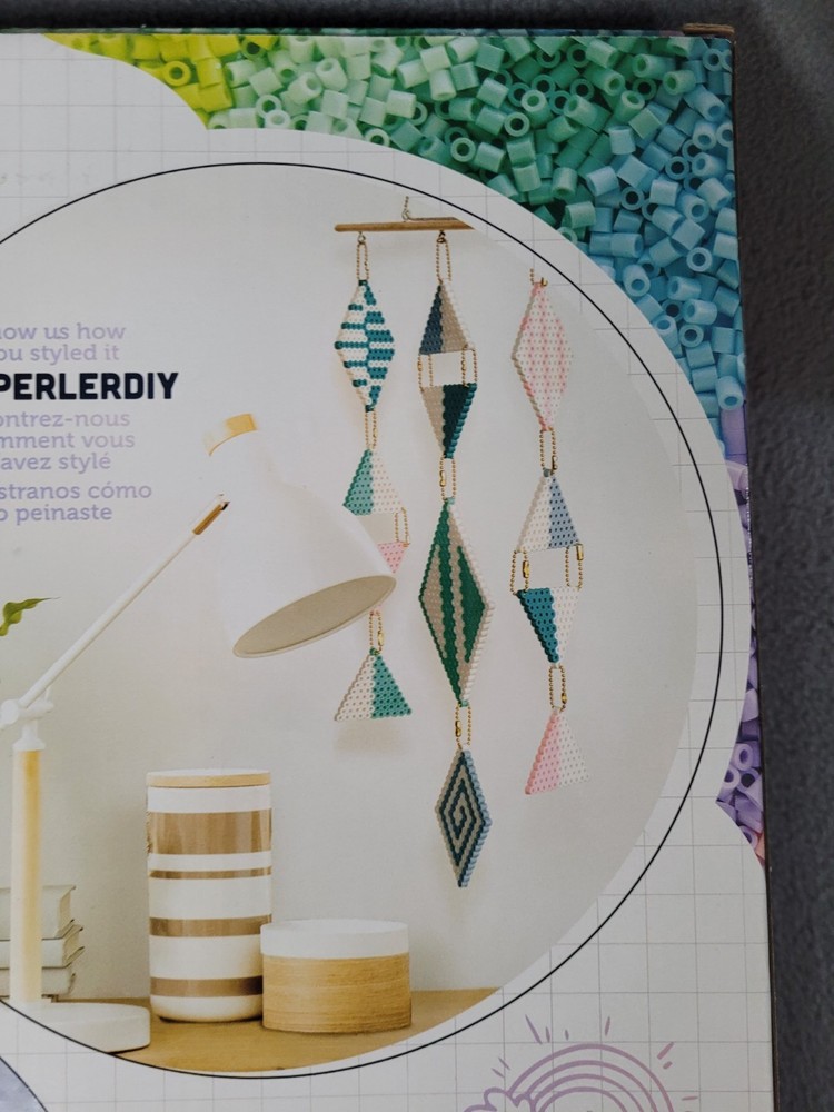 Perler Bead Hanging Décor DIY Kits: Craft Activity 8+ with Beads Patterns Tools