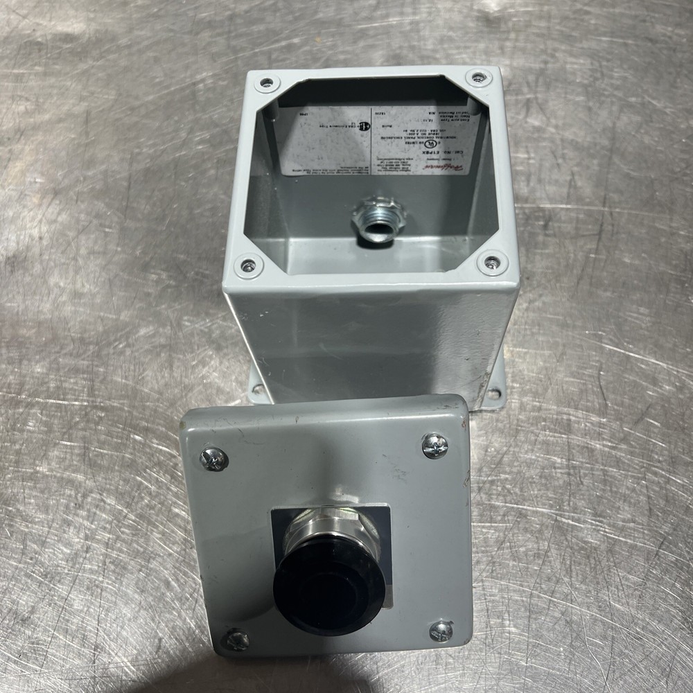 800T-FX2A1 AB BLACK PUSH-PULL UNIT With Enclosure Used Surplus