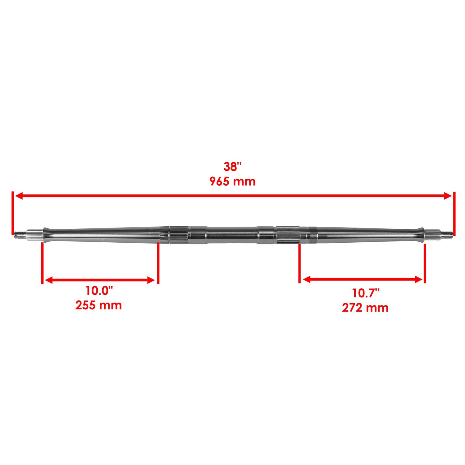 Rear Axle For Yamaha YFZ450R 2009-2021 BKD-F5381-00-00 18P-25381-00-00 NEW