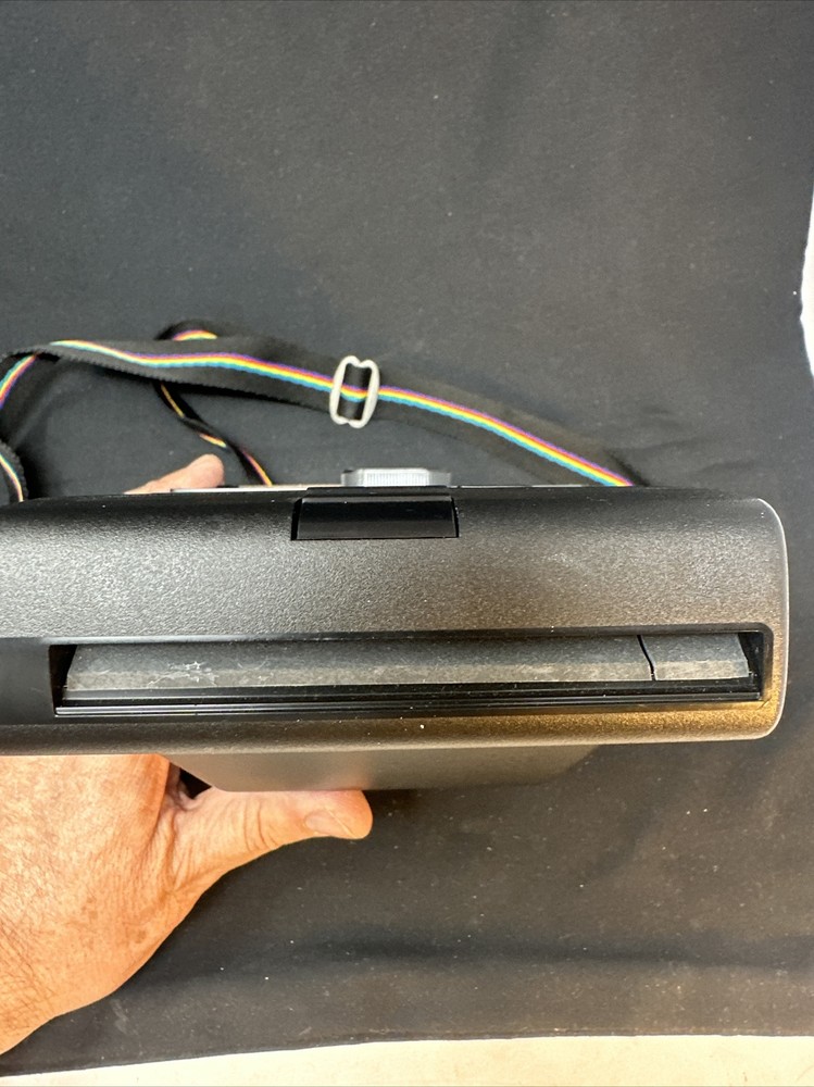 Kodak Colorburst 250 Instant Camera, Flash & Original Bag Strap, Untested