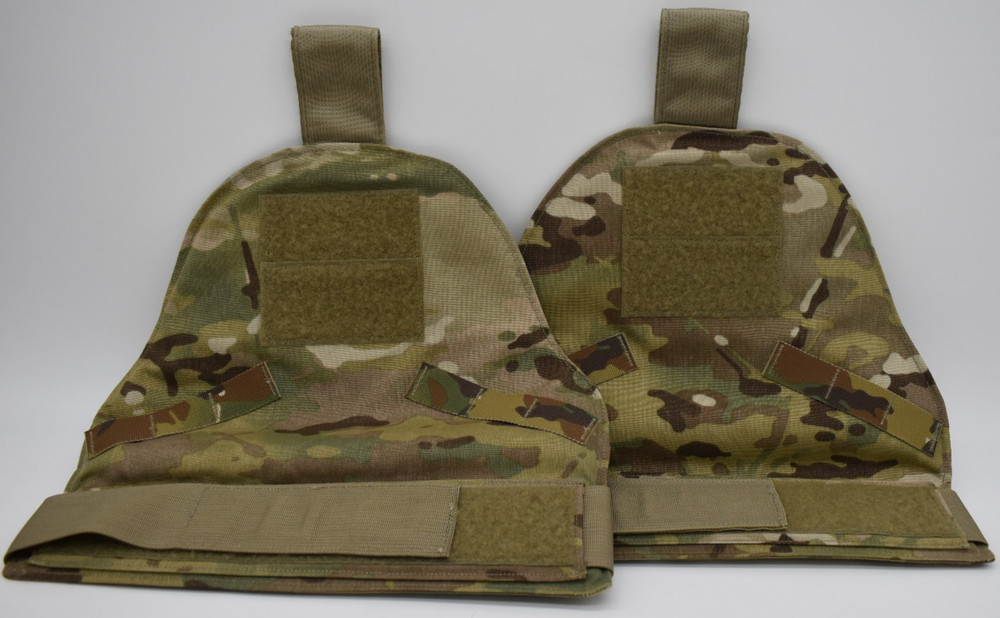 (SET) US Army Improved Outer Tactical Vest Deltoid Protector SIZE MEDIUM-LARGE