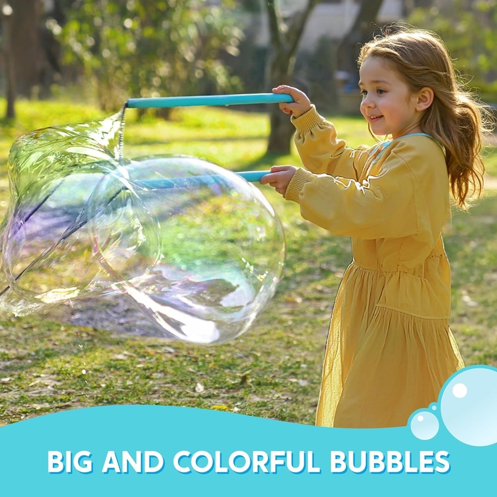16 oz Bubble Solution RefillsUp to 1.25 Gallons, Concentrated Solution for Bu...