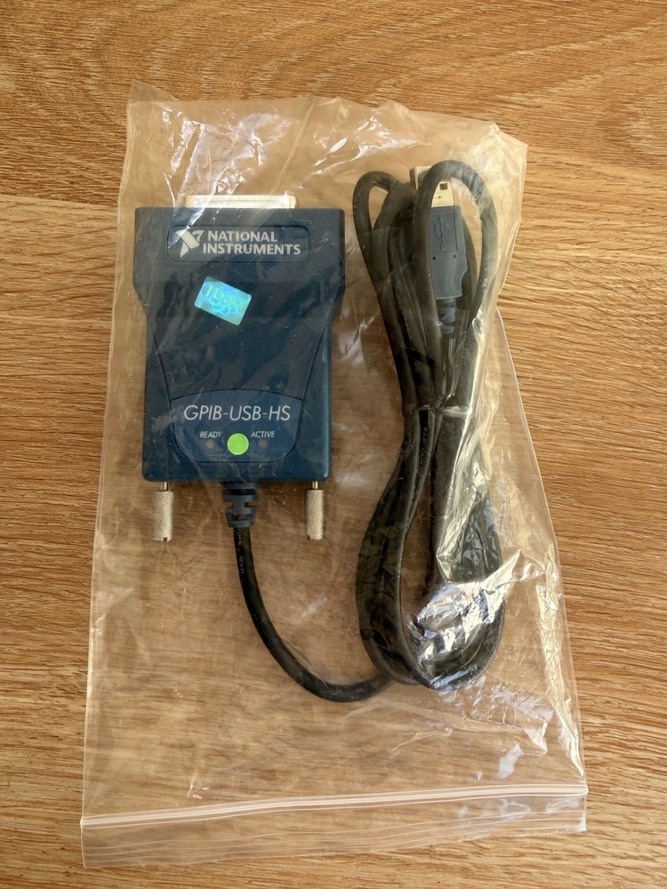 National Instruments NI GPIB-USB-HS Interface Adapter 187965G-01L Controller
