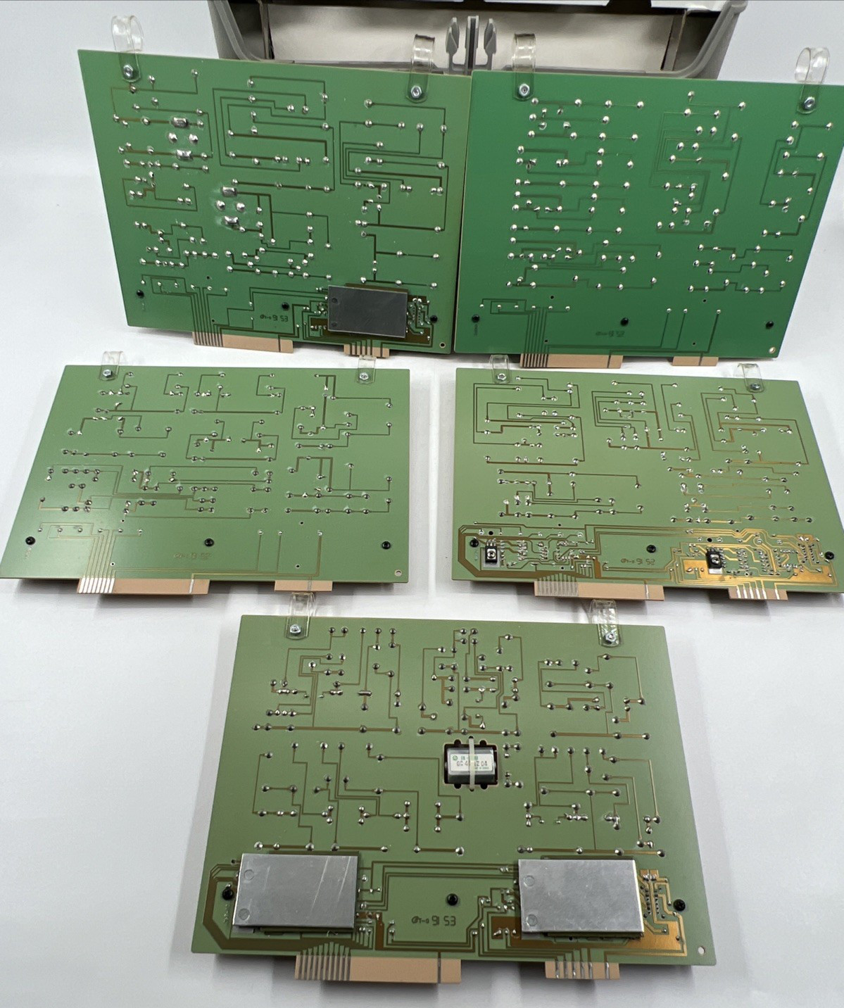 Heathkit Educational Systems ETB 6102 AC Electronics 5 Circuit boards w/Case