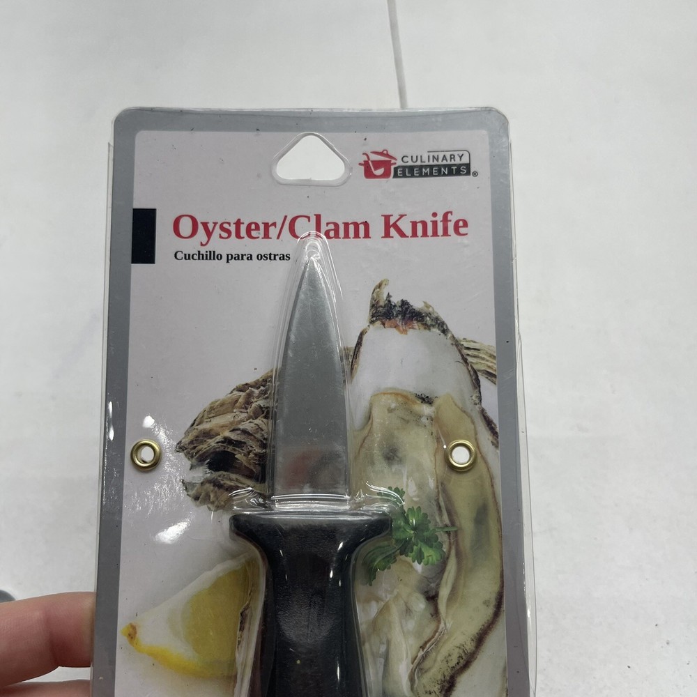 Culinary Elements Black BPA Free Oyster/Clam Knife