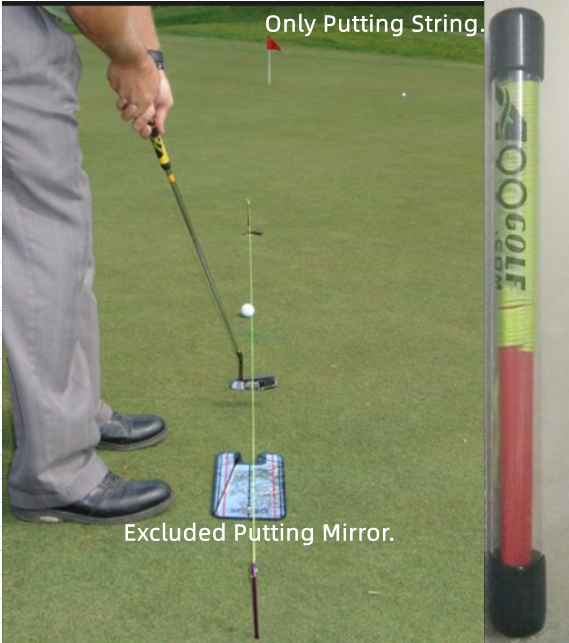 A99 Golf Putting String Guide Line Track with Pegs Putting Alignment 1set/2sets