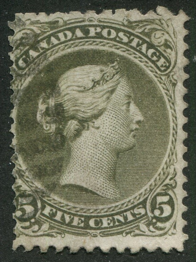 Canada #26 Used Large Queen Misperf