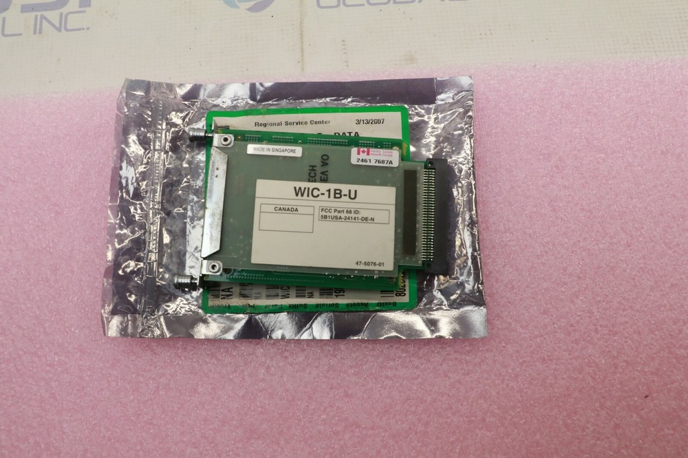 Genuine CISCO WIC-1B-U interface card