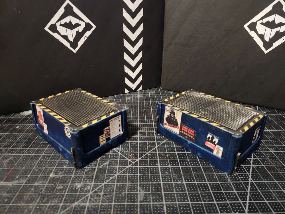 Wargame terrain 2 pieces