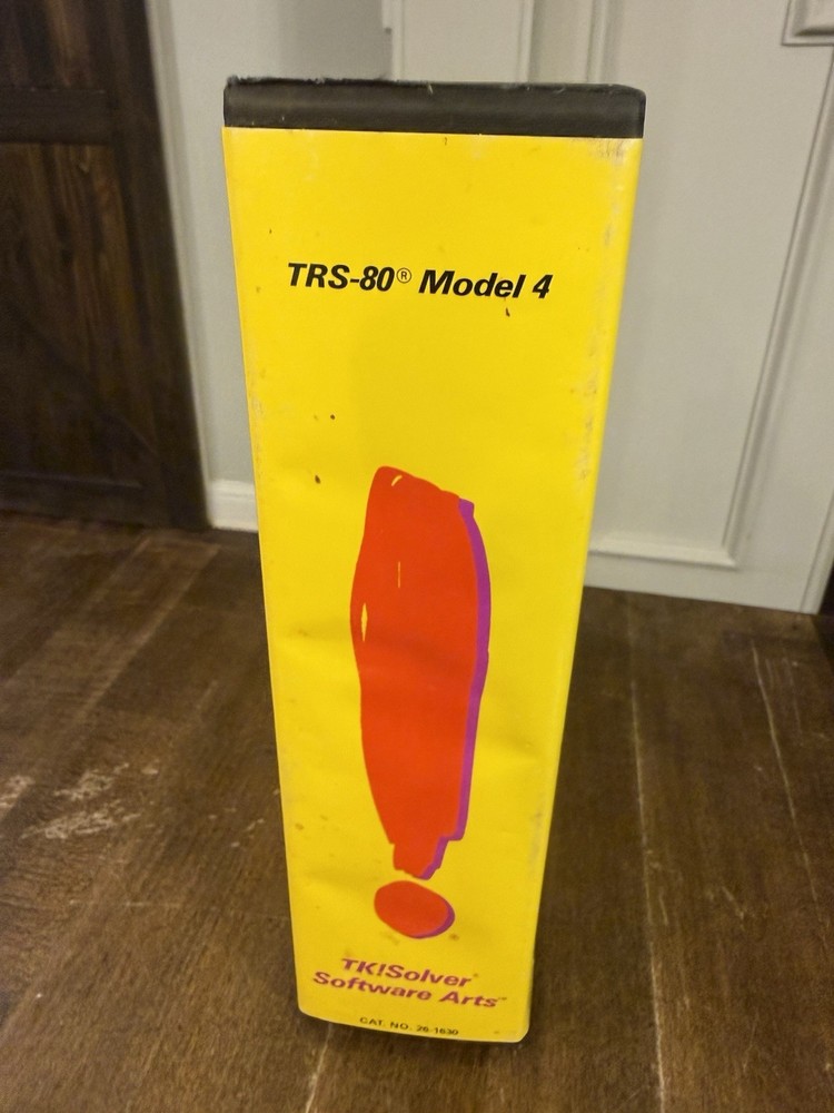 IBM PC Software: TK! SOLVER 1.2 From Software Arts DOS Vintage