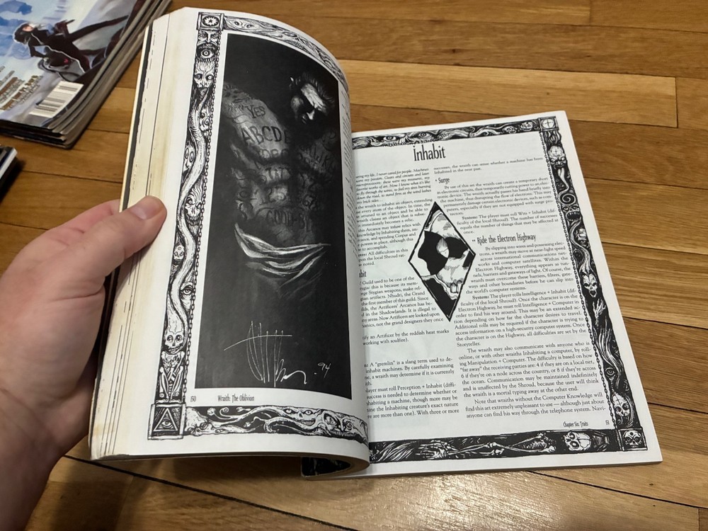 Wraith The Oblivion Core Rulebook 1st Edition White Wolf