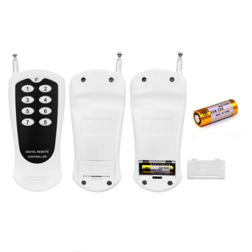 DC12V Relay 433mhz Multi Functional 433mhz 8CH wireless RF Remote Control Switch